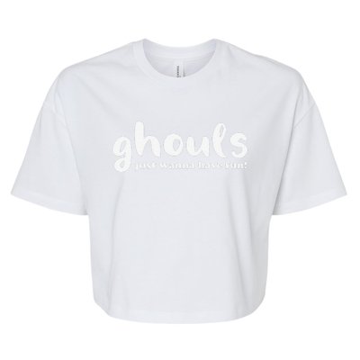 Cute Halloween For Women Or Bella+Canvas Jersey Crop Tee