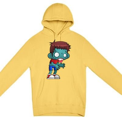 Cute Halloween Funny Graphic Design Premium Pullover Hoodie