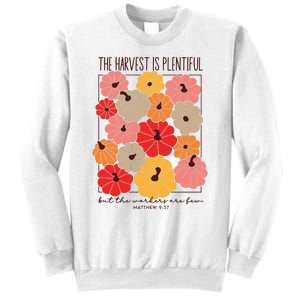 Christian Halloween Fall Jesus Religious Pumpkin Harvest Bible Sweatshirt