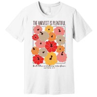 Christian Halloween Fall Jesus Religious Pumpkin Harvest Bible Premium T-Shirt