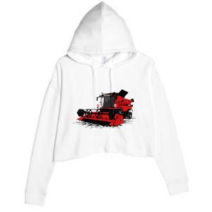 Combine Harvester Farmers Agriculture Crop Fleece Hoodie