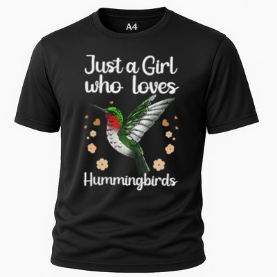 Cool Hummingbird For Girl Tropical Bird Watcher Birder Performance Shirt