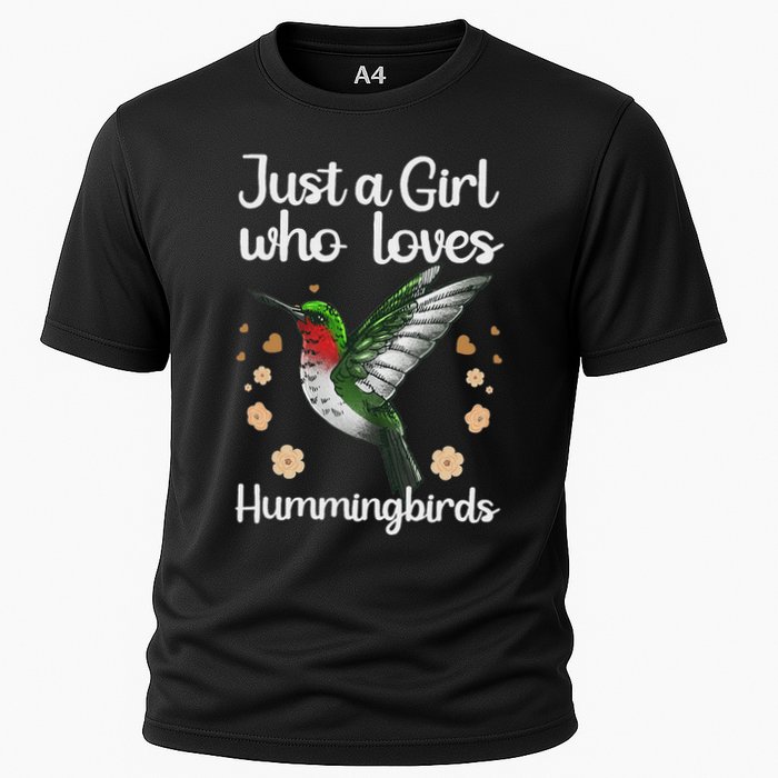 Cool Hummingbird For Girl Tropical Bird Watcher Birder Cooling Performance Crew T-Shirt