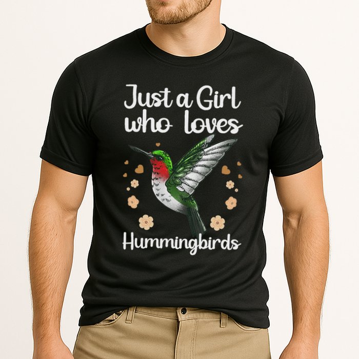 Cool Hummingbird For Girl Tropical Bird Watcher Birder Cooling Performance Crew T-Shirt