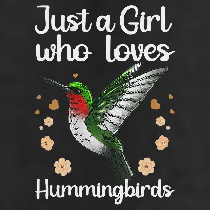 Cool Hummingbird For Girl Tropical Bird Watcher Birder Large Microfiber Waffle Golf Towel
