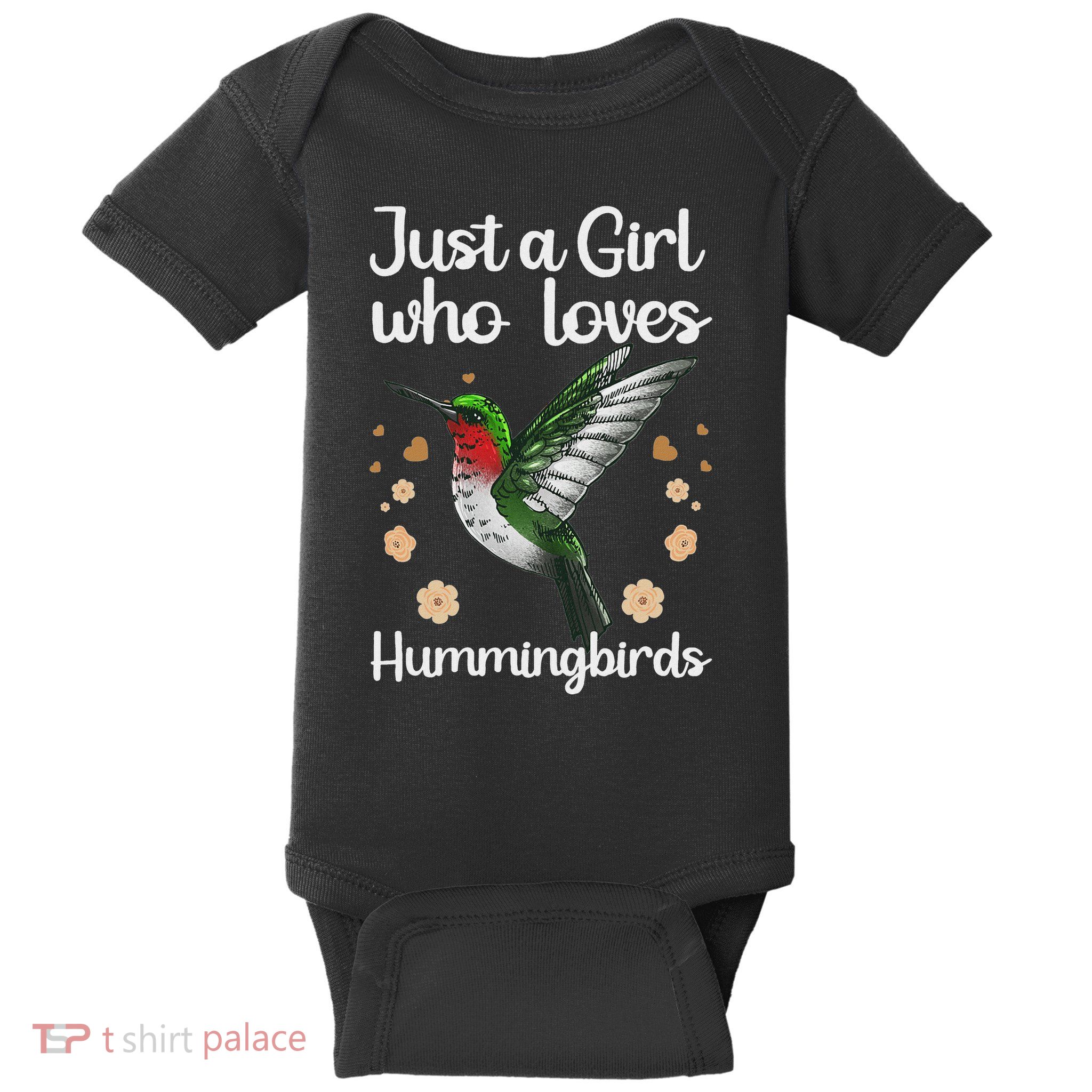 Cool Hummingbird For Girl Tropical Bird Watcher Birder Baby Bodysuit