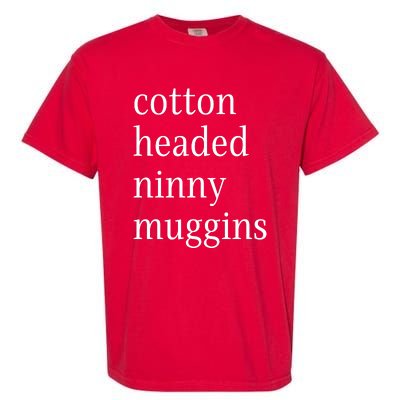 Cotton Headed Funny Christmas Sayings Garment-Dyed Heavyweight T-Shirt