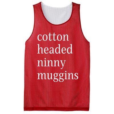 Cotton Headed Funny Christmas Sayings Mesh Reversible Basketball Jersey Tank