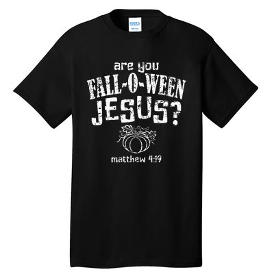 Christian Halloween FallOWeen Jesus Tall T-Shirt