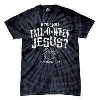 Christian Halloween FallOWeen Jesus Tie-Dye T-Shirt