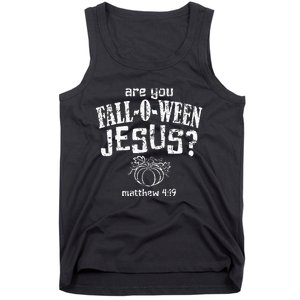 Christian Halloween FallOWeen Jesus Tank Top