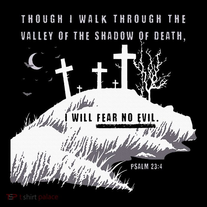 Christian Halloween Fear No Evil Tall T-Shirt