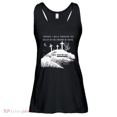 Christian Halloween Fear No Evil Ladies Essential Flowy Tank
