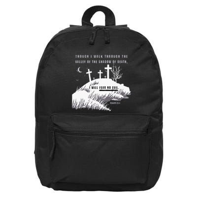 Christian Halloween Fear No Evil 16 in Basic Backpack