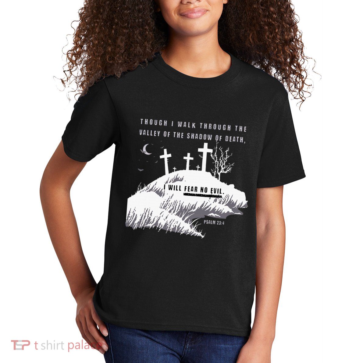 Christian Halloween Fear No Evil Kids T-Shirt