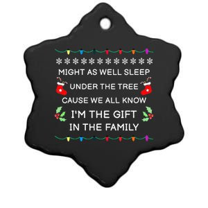 Christmas Humor Favorite Person Funny Christmas Ceramic Star Ornament