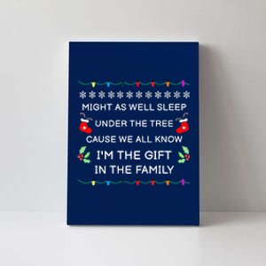 Christmas Humor Favorite Person Funny Christmas Canvas