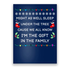 Christmas Humor Favorite Person Funny Christmas Poster