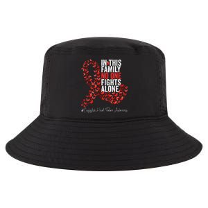 Congestive Heart Failure Awareness Month Red Ribbon Cool Comfort Performance Bucket Hat