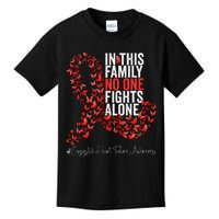 Congestive Heart Failure Awareness Month Red Ribbon Kids T-Shirt