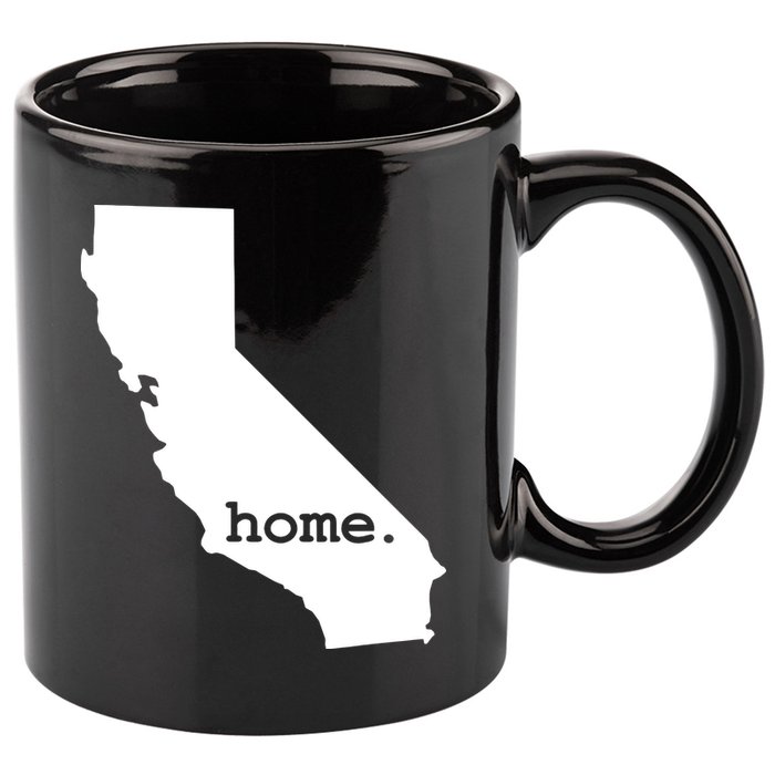 California Home Funny 11oz C Handle Ceramic Mug