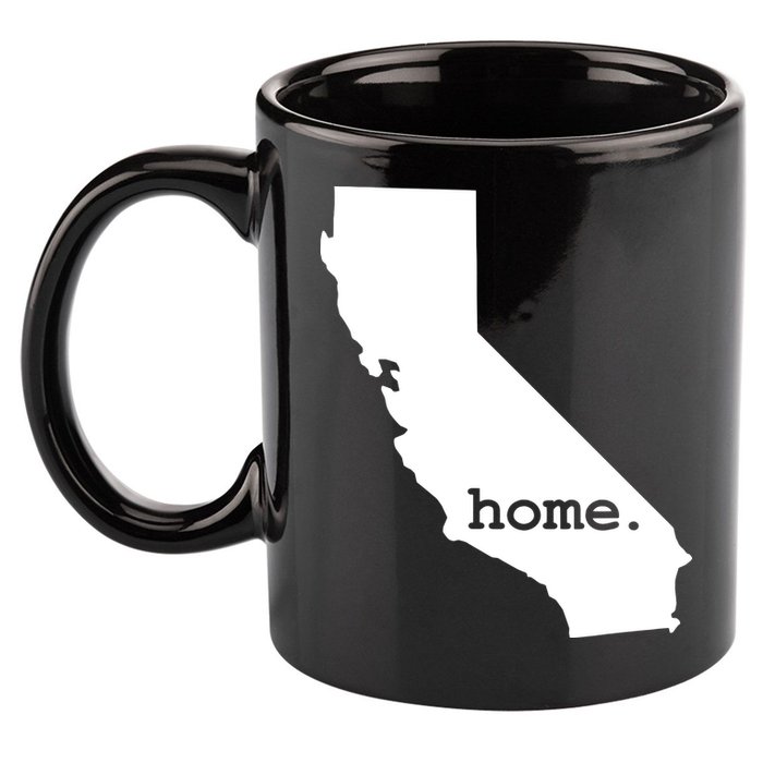 California Home Funny 11oz C Handle Ceramic Mug
