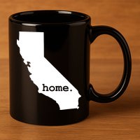 California Home Funny 11oz C Handle Ceramic Mug