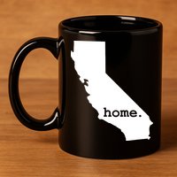 California Home Funny 11oz C Handle Ceramic Mug