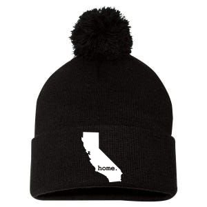 California Home Funny Pom Pom 12in Knit Beanie