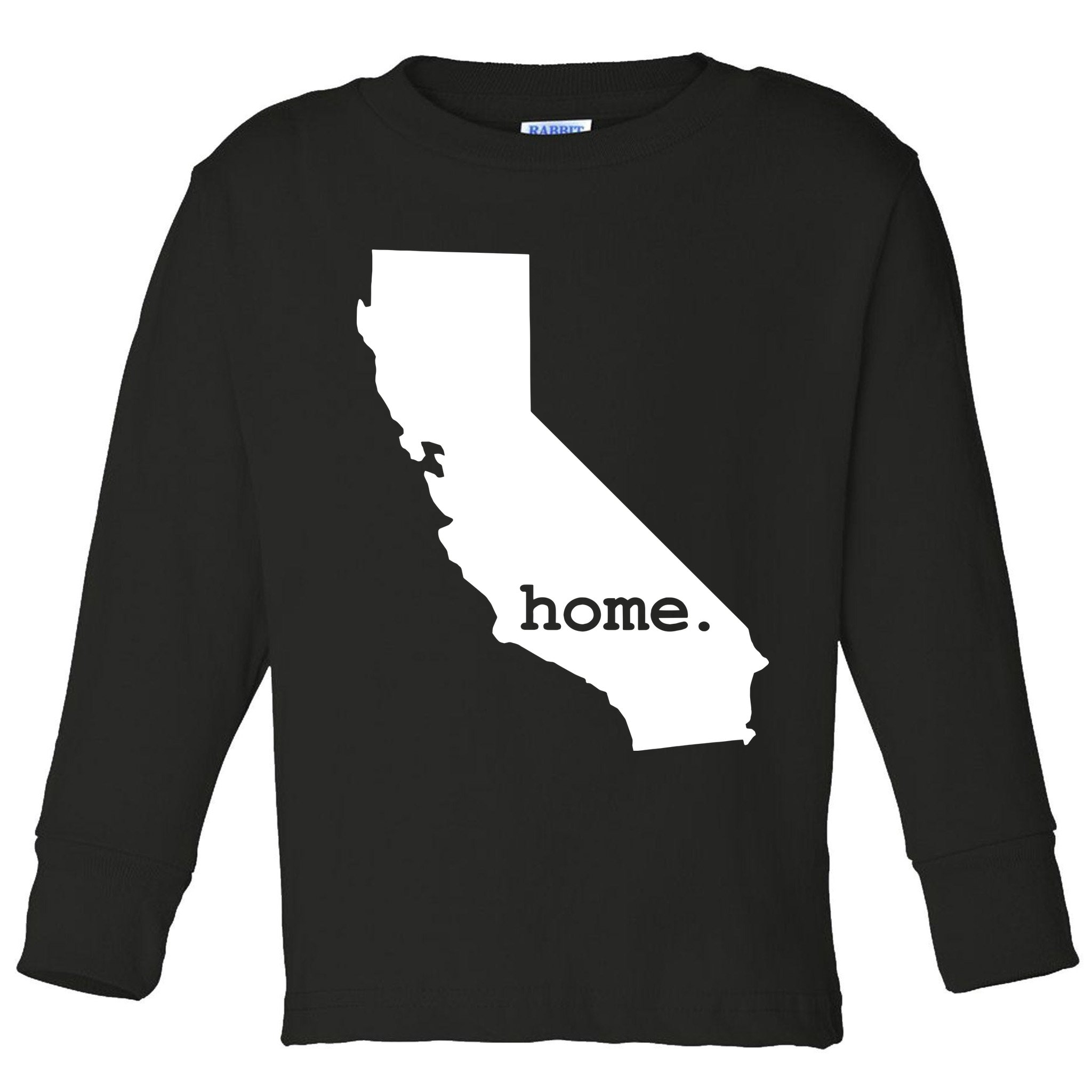 California Home Funny Toddler Long Sleeve Shirt