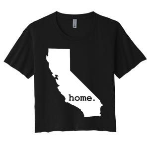 California Home Funny Women's Crop Top Tee