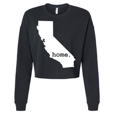 California Home Funny Cropped Pullover Crew