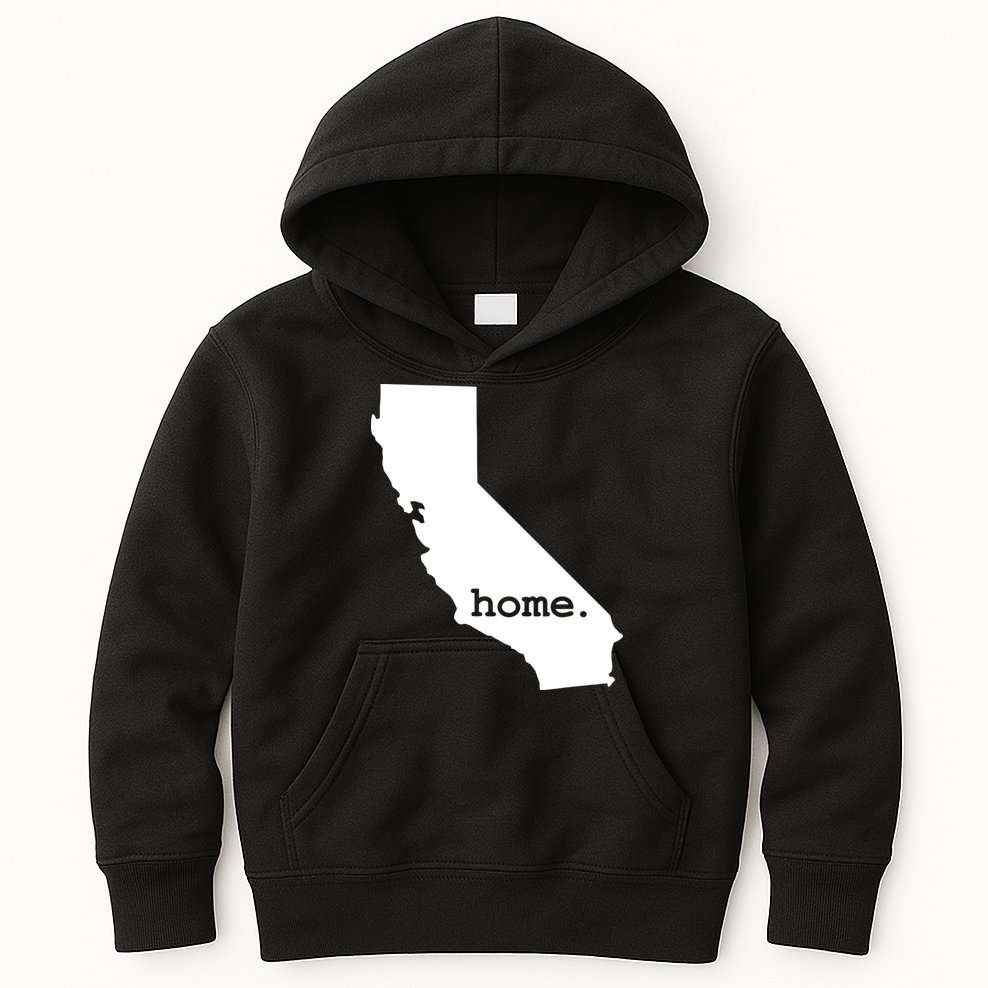 California Home Funny Kids Hoodie