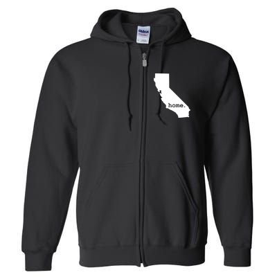 California Home Funny Full Zip Hoodie