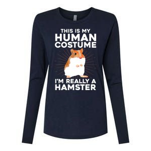 Cool Hamster For Men Women Hamster Lover Animal Costume Womens Cotton Relaxed Long Sleeve T-Shirt