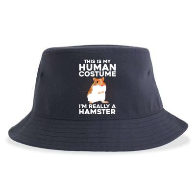 Cool Hamster For Men Women Hamster Lover Animal Costume Sustainable Bucket Hat