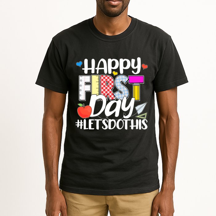 Cute Happy First Day #Lets Do This Tall T-Shirt