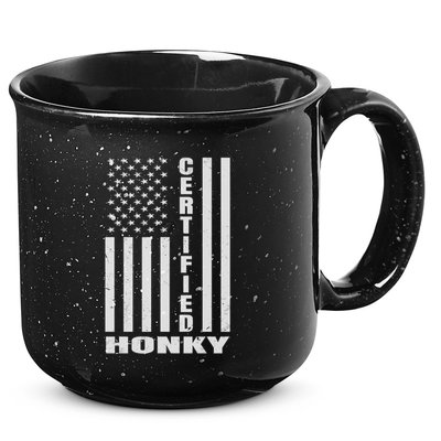 Certified Honky Funny Redneck Hillbilly Meaningful Gift 15oz Campfire Ceramic Mug