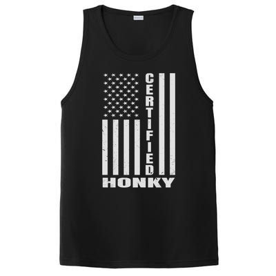 Certified Honky Funny Redneck Hillbilly Meaningful Gift PosiCharge Competitor Tank