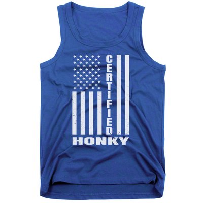 Certified Honky Funny Redneck Hillbilly Meaningful Gift Tank Top