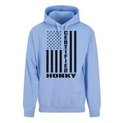 Certified Honky Funny Redneck Hillbilly Meaningful Gift Unisex Surf Hoodie