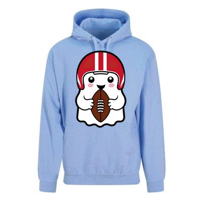 Cute Halloween Football Ghost Fun Sports Apparel Unisex Surf Hoodie