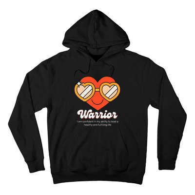 Congestive Heart Failure Warrior - Heart Health Motivation Hoodie