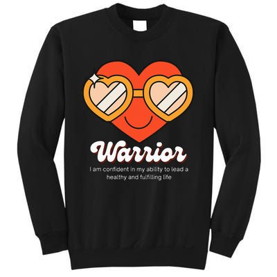 Congestive Heart Failure Warrior - Heart Health Motivation Sweatshirt