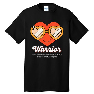 Congestive Heart Failure Warrior - Heart Health Motivation Tall T-Shirt