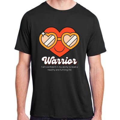 Congestive Heart Failure Warrior - Heart Health Motivation Adult ChromaSoft Performance T-Shirt