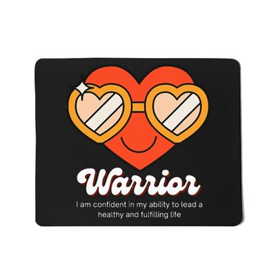 Congestive Heart Failure Warrior - Heart Health Motivation Mousepad