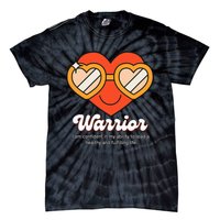 Congestive Heart Failure Warrior - Heart Health Motivation Tie-Dye T-Shirt