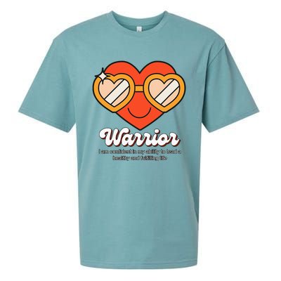 Congestive Heart Failure Warrior - Heart Health Motivation Sueded Cloud Jersey T-Shirt