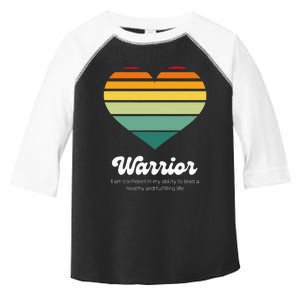 Congestive Heart Failure Warrior - Heart Health Motivation Toddler Fine Jersey T-Shirt